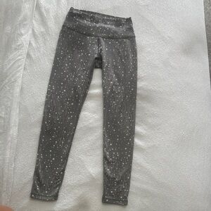 Aerie Gray Star Pattern Leggings